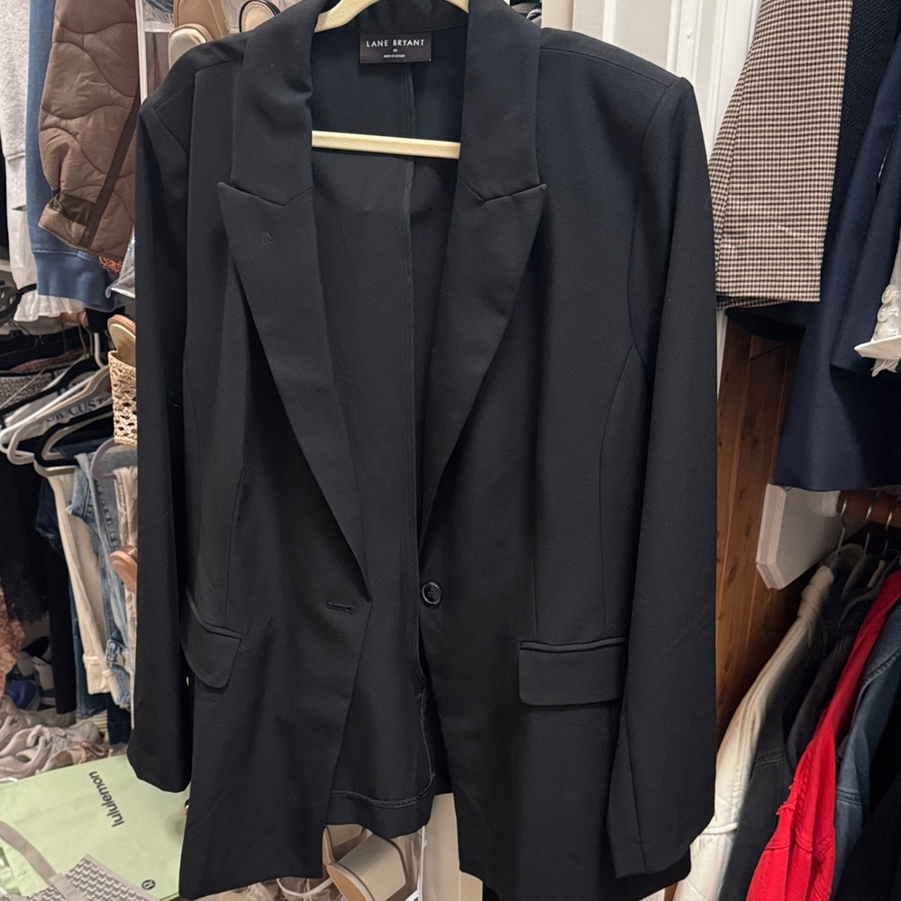 Lane Bryant Classic Black Blazer